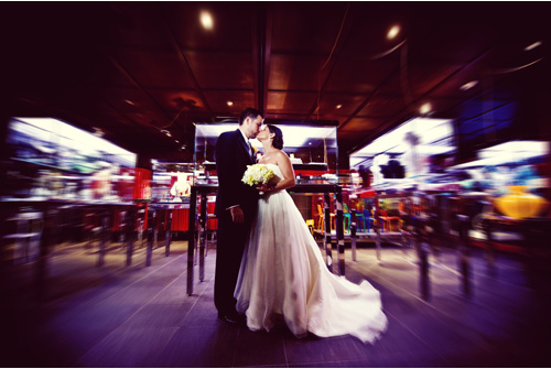funky, modern Jewish wedding at the SLS Luxury Hotel Beverly Hills - photos by Kim Fox Photography funky, modern Jewish wedding at the SLS Luxury Hotel Beverly Hills - photos by Kim Fox Photography