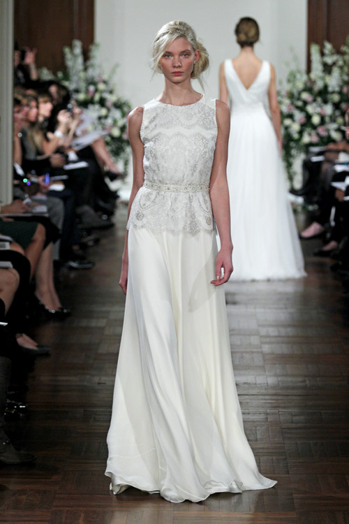 Vintage inspired wedding dress from Jenny Packham | via junebugweddings.com Vintage inspired wedding dress from Jenny Packham | via junebugweddings.com