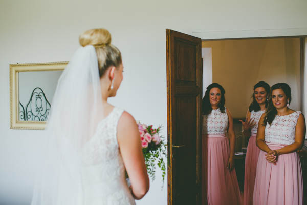 emotional bridesmaids shot emotional bridesmaids shot
