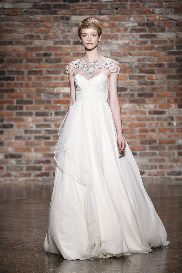 wedding dress trends – illusion neckline wedding dresses from fall 2014 bridal market | via junebugweddings.com wedding dress trends – illusion neckline wedding dresses from fall 2014 bridal market | via junebugweddings.com