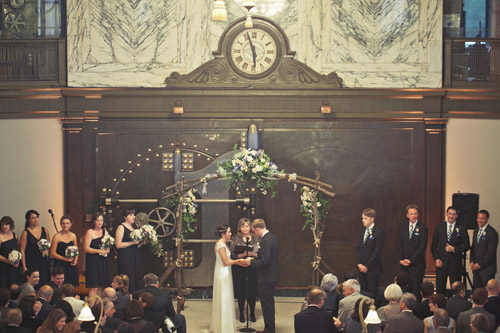 vintage inspired wedding at the Milwaukee County Historical Center, photo by Woodnote Photography via junebugweddings.com vintage inspired wedding at the Milwaukee County Historical Center, photo by Woodnote Photography via junebugweddings.com
