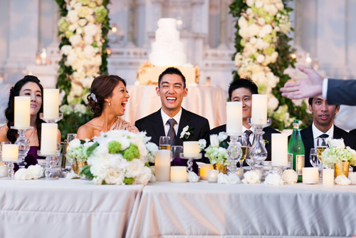 Music themed wedding at Vibiana with photos by Callaway Gable | junebugweddings.com Music themed wedding at Vibiana with photos by Callaway Gable | junebugweddings.com