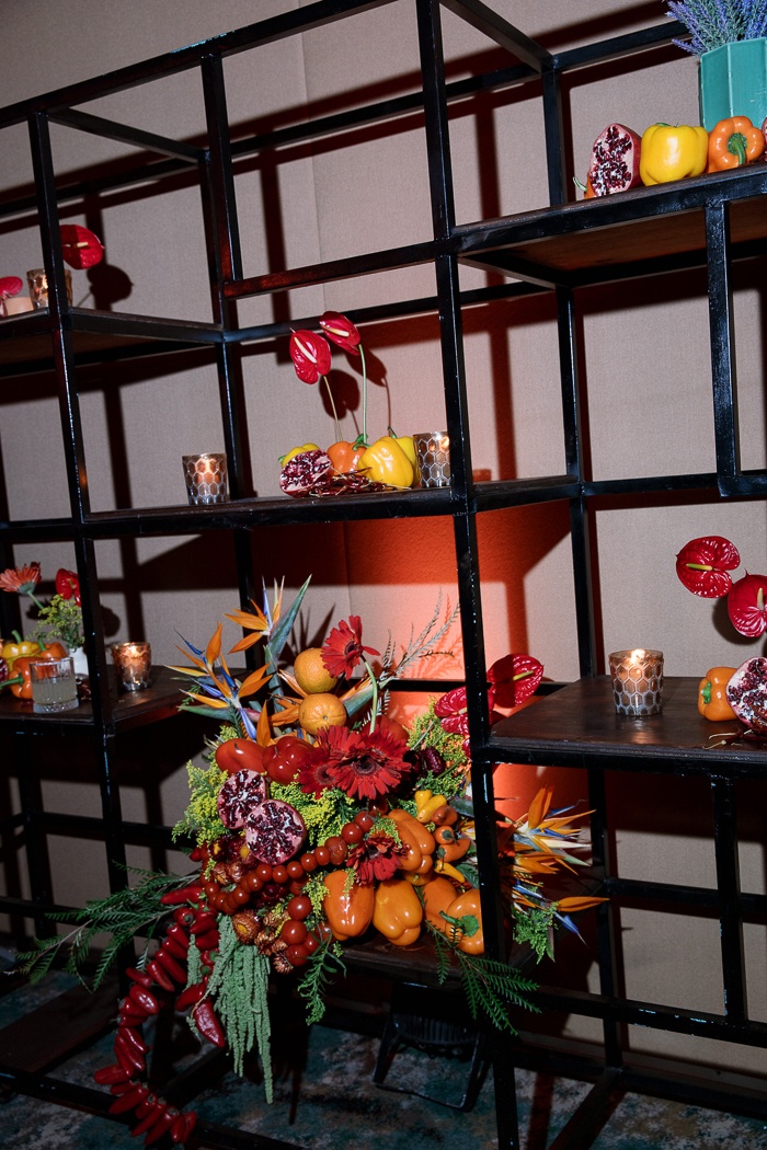 A Vibrant Citrus Color Palette at This Etéreo Kanai Riviera Maya Wedding