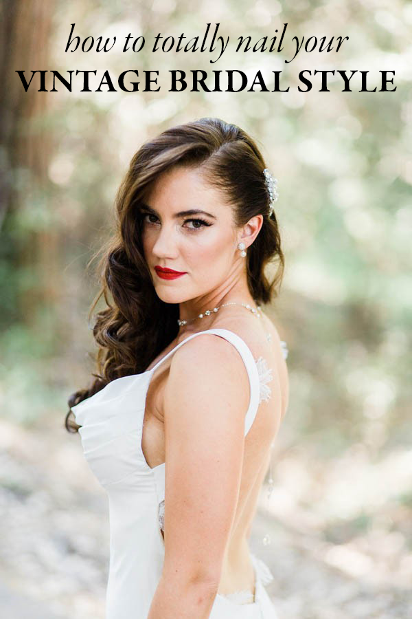 vintage bridal style