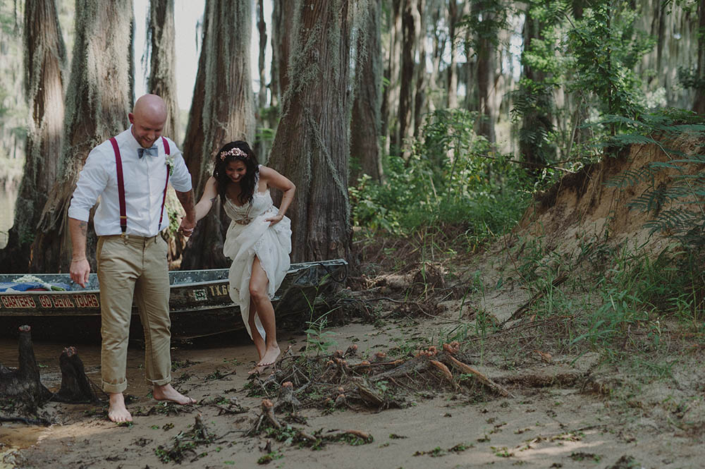 Intimate-Barefoot-Texas-Elopement-on-Caddo-Lake-Sam-Hugh-Photography-10