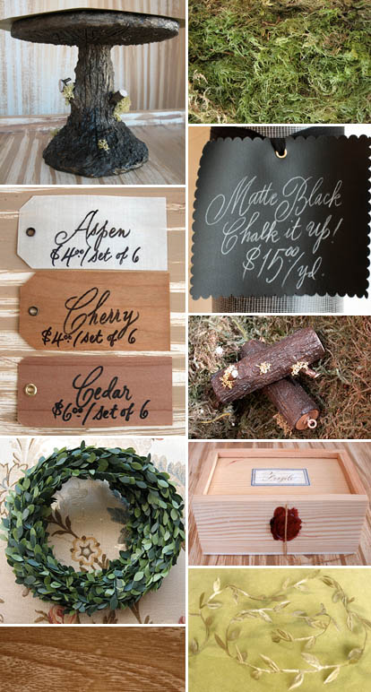 Nature inspired green wedding decor from Bell'occhio