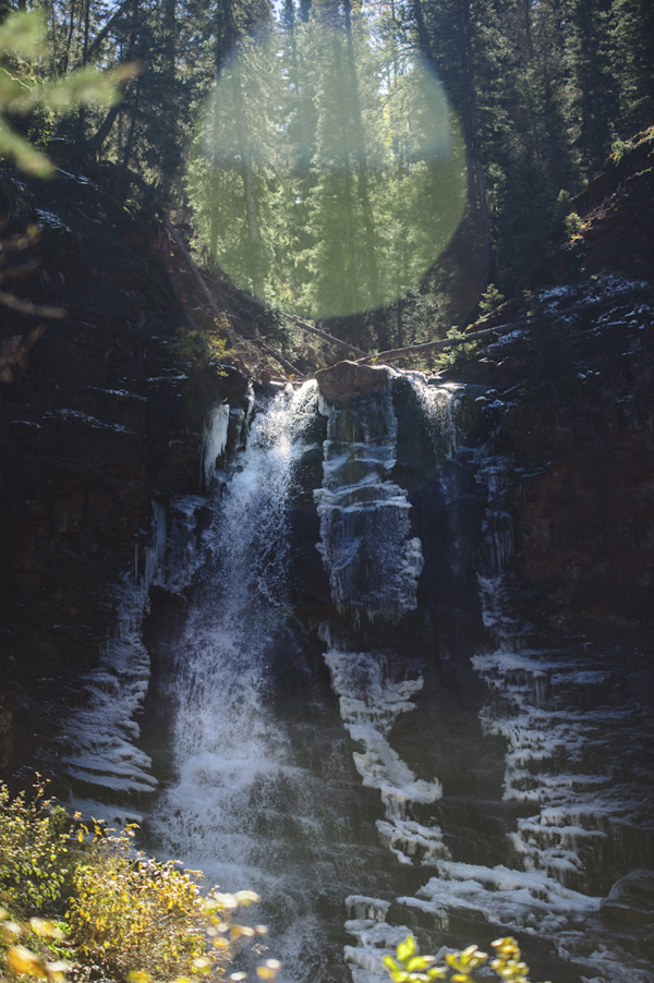 Dunton Hot Springs waterfall, photo by Chowen Photography | via junebugweddings.com Dunton Hot Springs waterfall, photo by Chowen Photography | via junebugweddings.com