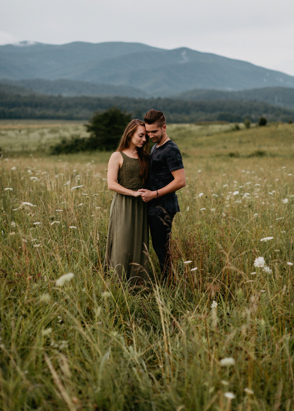 This Epic Blue Ridge Parkway Engagement Will Take Your Breath Away |  Junebug Weddings