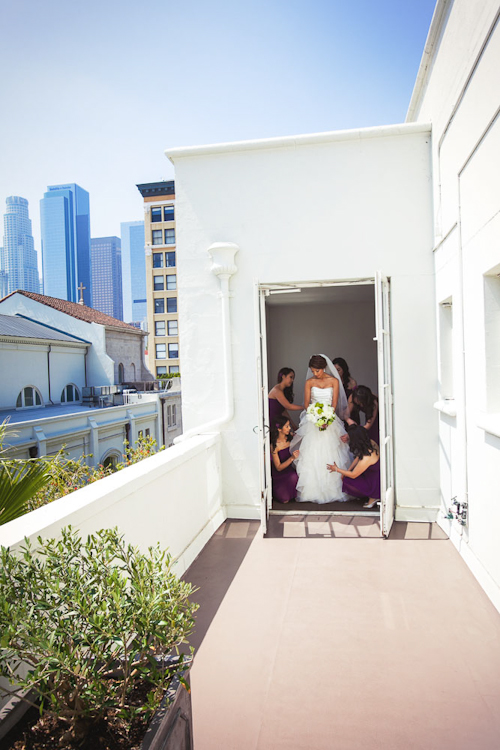 Music themed wedding at Vibiana with photos by Callaway Gable | junebugweddings.com Music themed wedding at Vibiana with photos by Callaway Gable | junebugweddings.com