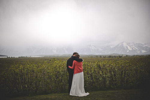 Grand Tetons Destination Wedding - Photos by Sunglow Photography | Junebug Weddings Grand Tetons Destination Wedding - Photos by Sunglow Photography | Junebug Weddings