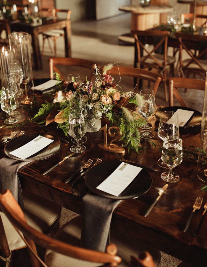 wedding table numbers