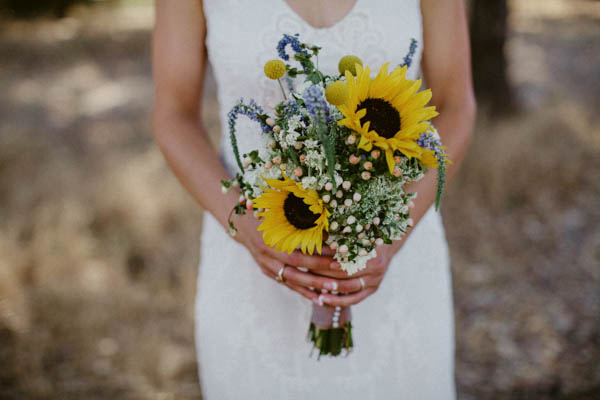 sunflower wedding bouquet sunflower wedding bouquet