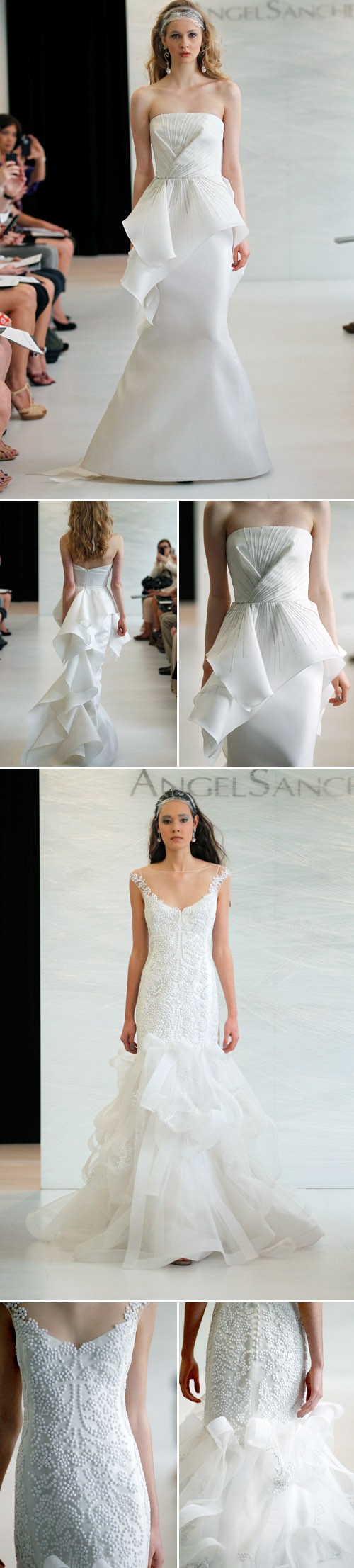 Spring 2013 wedding dresses from Angel Sanchez Spring 2013 wedding dresses from Angel Sanchez