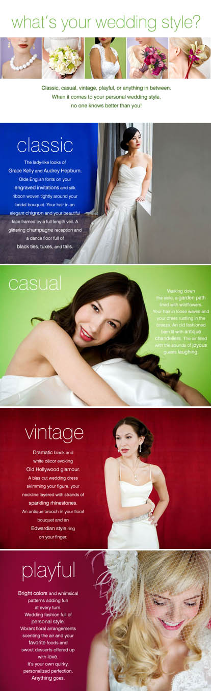 photos by La Vie Photography, One Thousand Words Photography and the Junebug Weddings Team