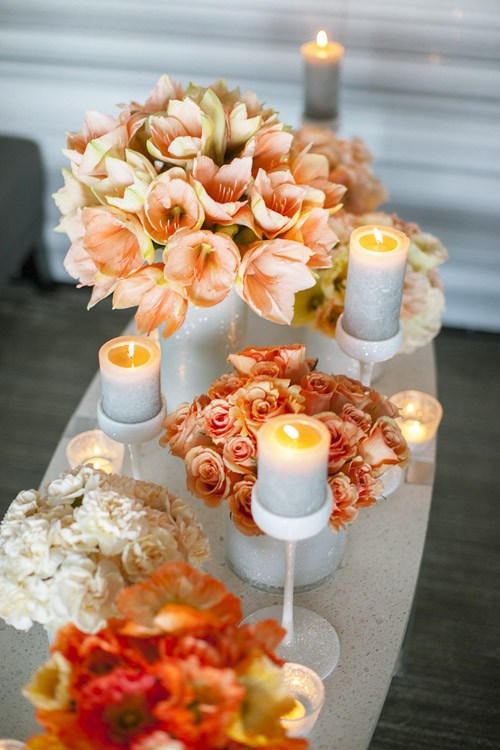 coral and orange chevron wedding decor and color ideas, photos by Tyler James Photography coral and orange chevron wedding decor and color ideas, photos by Tyler James Photography