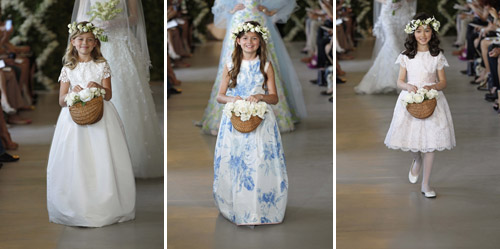 oscar de la renta spring bridal flower girl dresses, photos by dan lecca oscar de la renta spring bridal flower girl dresses, photos by dan lecca