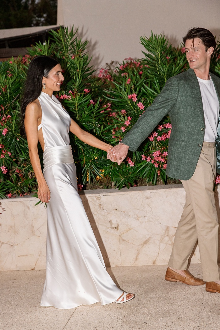 A Vibrant Citrus Color Palette at This Etéreo Kanai Riviera Maya Wedding