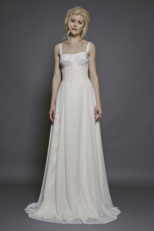 Veronica Sheaffer bustier bodice wedding dress Veronica Sheaffer bustier bodice wedding dress