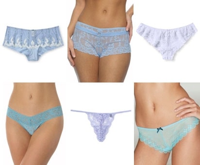 Something Blue! Baby blue bridal panties and lingerie Something Blue! Baby blue bridal panties and lingerie