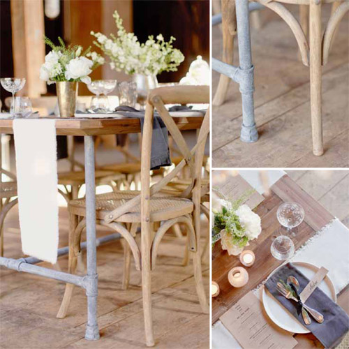 vintage and custom wedding furniture, decor and lighting rental from rEvolve | via junebugweddings.com vintage and custom wedding furniture, decor and lighting rental from rEvolve | via junebugweddings.com