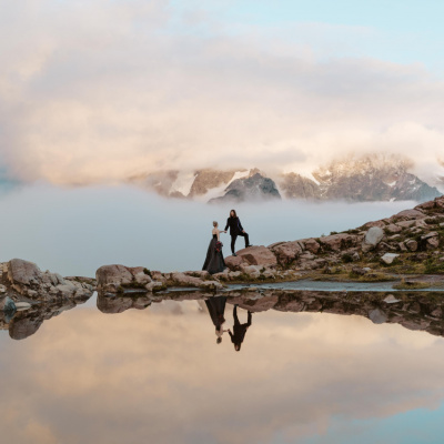Image by Brianna Parks of Brianna Parks Photography taken in Artist Point, Washington, USA