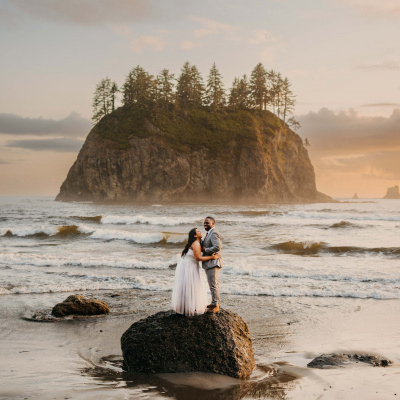 Image by Traci Edwards of Adventure and Vow taken in Olympic National Park, Washington, U.S.A.