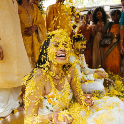 Image by Elise Garcia of Los Garcias Weddings taken in Bangalore, India