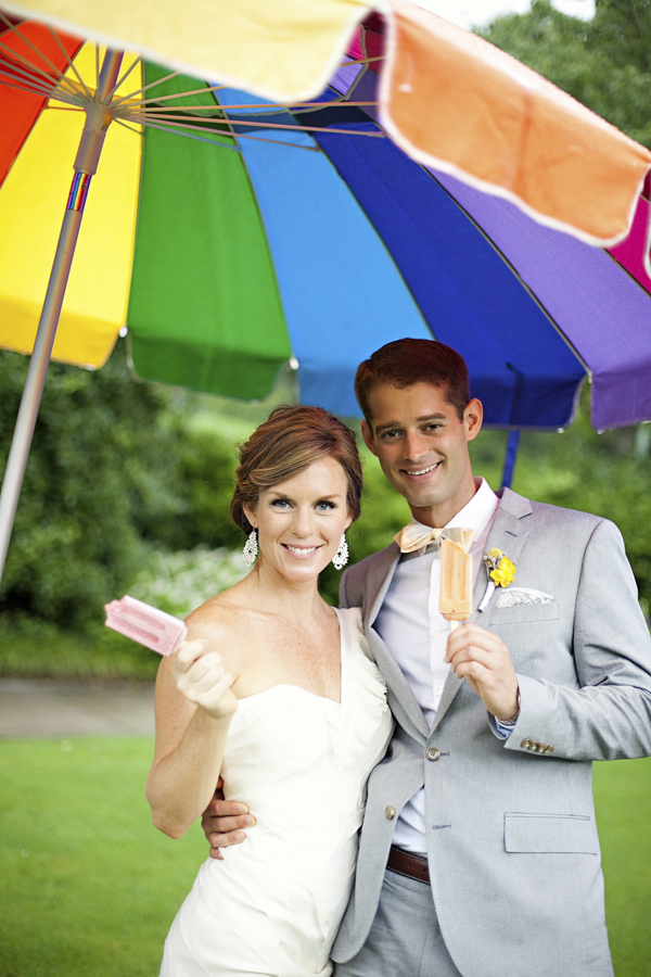bright yellow and orange summer wedding in Atlanta, photo by Paperlily Photography | via junebugweddings.com bright yellow and orange summer wedding in Atlanta, photo by Paperlily Photography | via junebugweddings.com