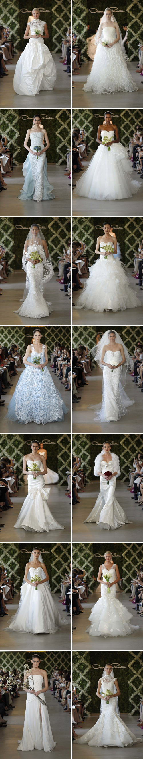 oscar de la renta bridal collection photos by dan lecca oscar de la renta bridal collection photos by dan lecca