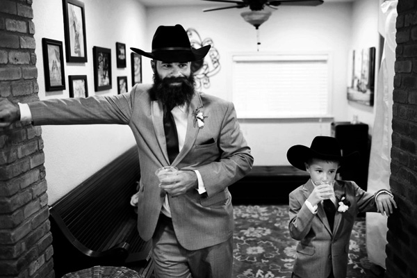 matching man and boy cowboys wedding phoot by Mark Janzen Photography, San Francisco, California | via junebugweddings.com matching man and boy cowboys wedding phoot by Mark Janzen Photography, San Francisco, California | via junebugweddings.com