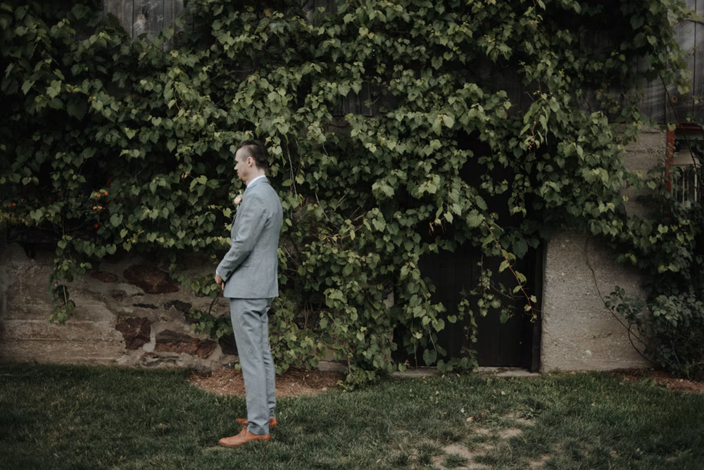 Intimate outdoor wedding at South Pond Farm by Daring Wanderer // www.daringwanderer.com