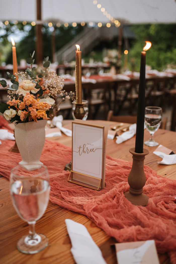 wedding table numbers