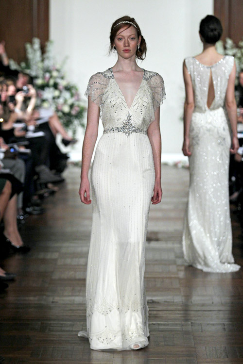 Vintage inspired wedding dress from Jenny Packham | via junebugweddings.com Vintage inspired wedding dress from Jenny Packham | via junebugweddings.com