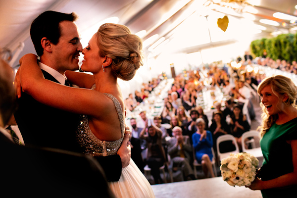 glittery gold bridal style, photo by Stark Photography | via junebugweddings.com glittery gold bridal style, photo by Stark Photography | via junebugweddings.com