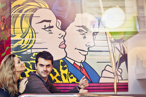 hilarious engagement photo by Jacklyn Greenberg of JAGstudios | junebugweddings.com hilarious engagement photo by Jacklyn Greenberg of JAGstudios | junebugweddings.com