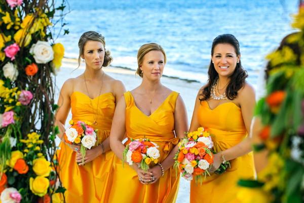 yellow bridesmaid dresses, photo by Zasil Studio | via junebugweddings.com yellow bridesmaid dresses, photo by Zasil Studio | via junebugweddings.com