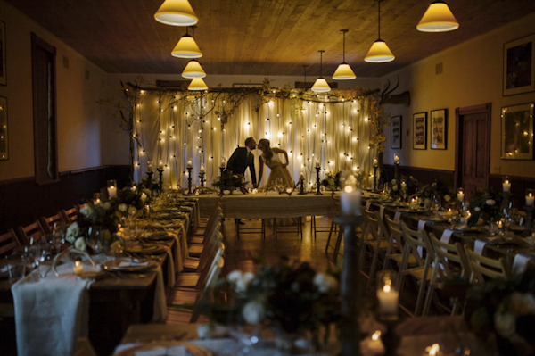rustic mountain wedding reception, photo by Chowen Photography | via junebugweddings.com rustic mountain wedding reception, photo by Chowen Photography | via junebugweddings.com