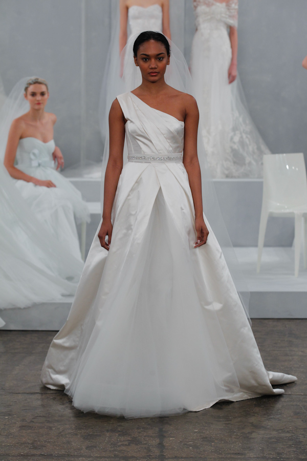 colorful wedding dresses - new bridal hues from the spring 2015 bridal collection by Monique Lhuillier | via junebugweddings.com colorful wedding dresses - new bridal hues from the spring 2015 bridal collection by Monique Lhuillier | via junebugweddings.com