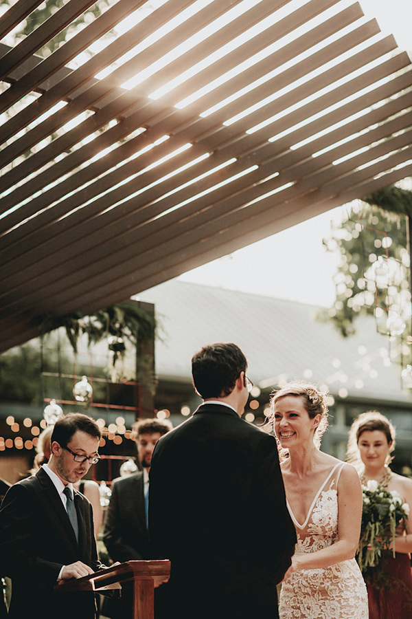 garden wedding ceremony, photo by Bradford Martens | via junebugweddings.com garden wedding ceremony, photo by Bradford Martens | via junebugweddings.com
