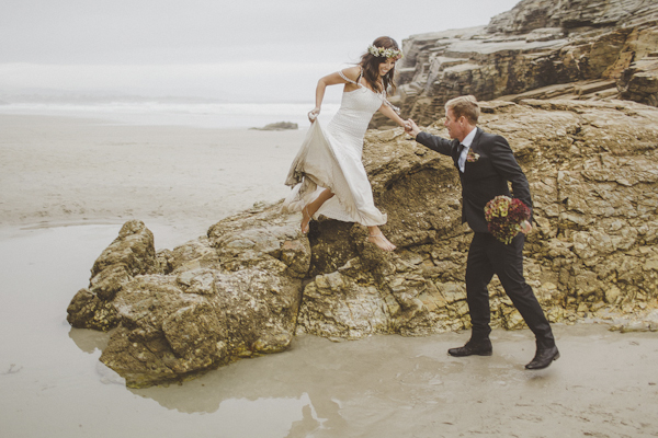 destination elopement on the Playa de las Catedrales in Spain, photo by Ed Peers | via junebugweddings.com destination elopement on the Playa de las Catedrales in Spain, photo by Ed Peers | via junebugweddings.com