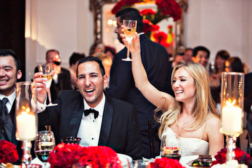 glamorous wedding by Mindy Weiss with red rose decor at Hotel Bel Air, photos by Joy Marie Photography | junebugweddings.com glamorous wedding by Mindy Weiss with red rose decor at Hotel Bel Air, photos by Joy Marie Photography | junebugweddings.com