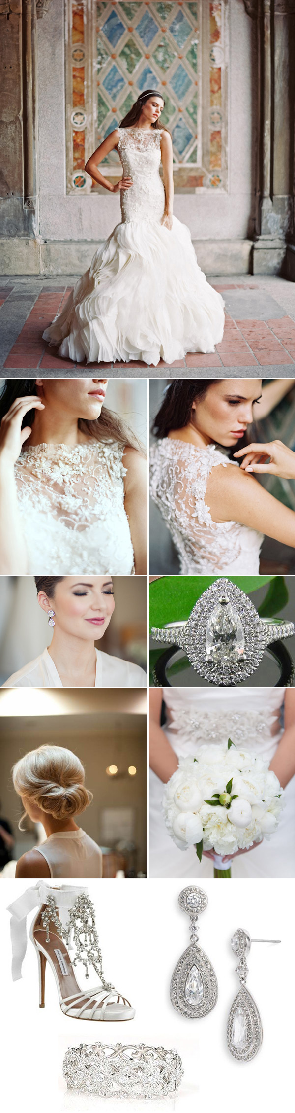 bridal style inspiration boards from bridal market for fall 2014 | via junebugweddings.com bridal style inspiration boards from bridal market for fall 2014 | via junebugweddings.com