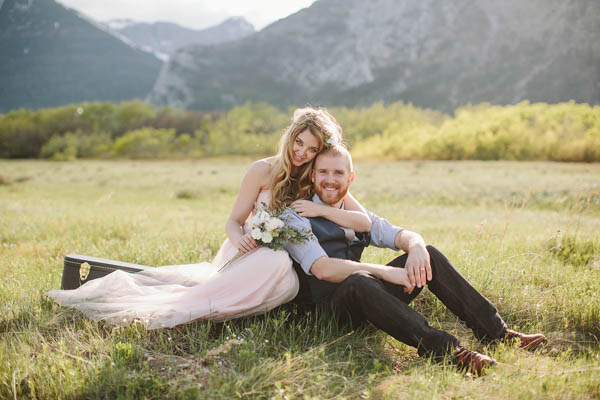 music themed couple's portrait music themed couple's portrait