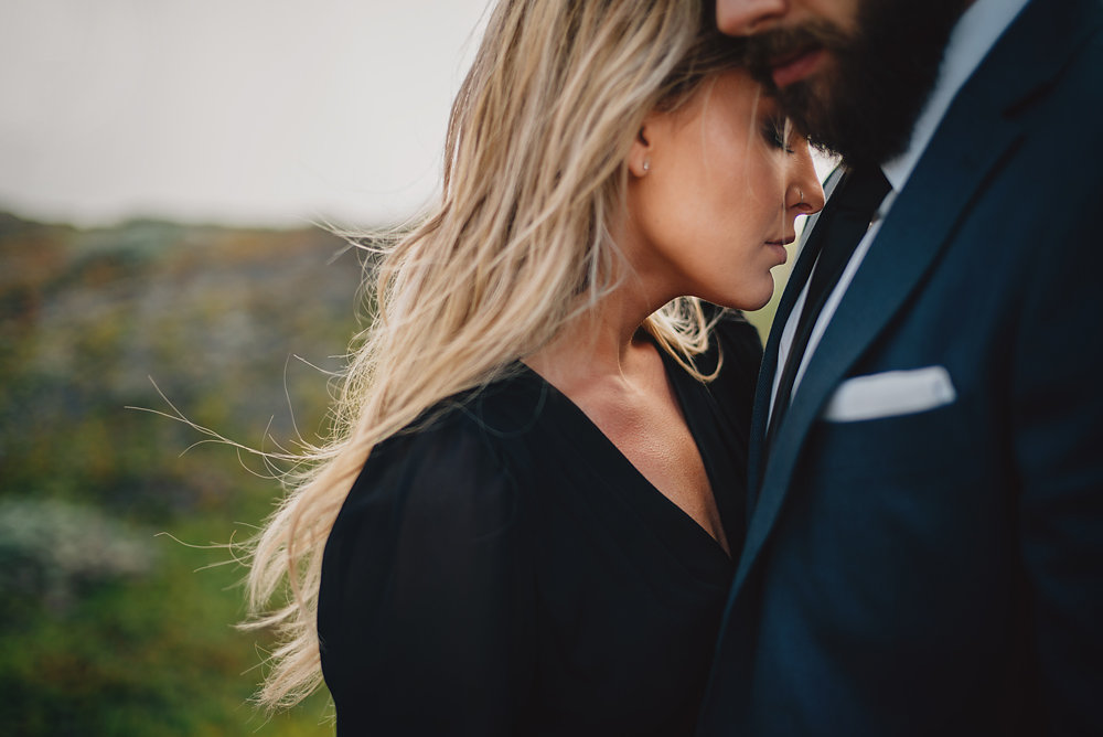 dramatic engagement photos