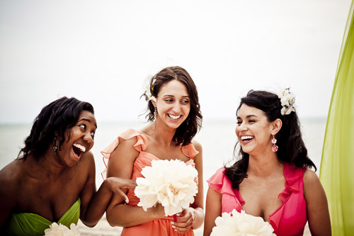 colorful tropical beach wedding at Excellence Playa Mujeres All-Inclusive Resort in Cancun, Mexico - photos by JAGstudios | via junebugweddings.com colorful tropical beach wedding at Excellence Playa Mujeres All-Inclusive Resort in Cancun, Mexico - photos by JAGstudios | via junebugweddings.com