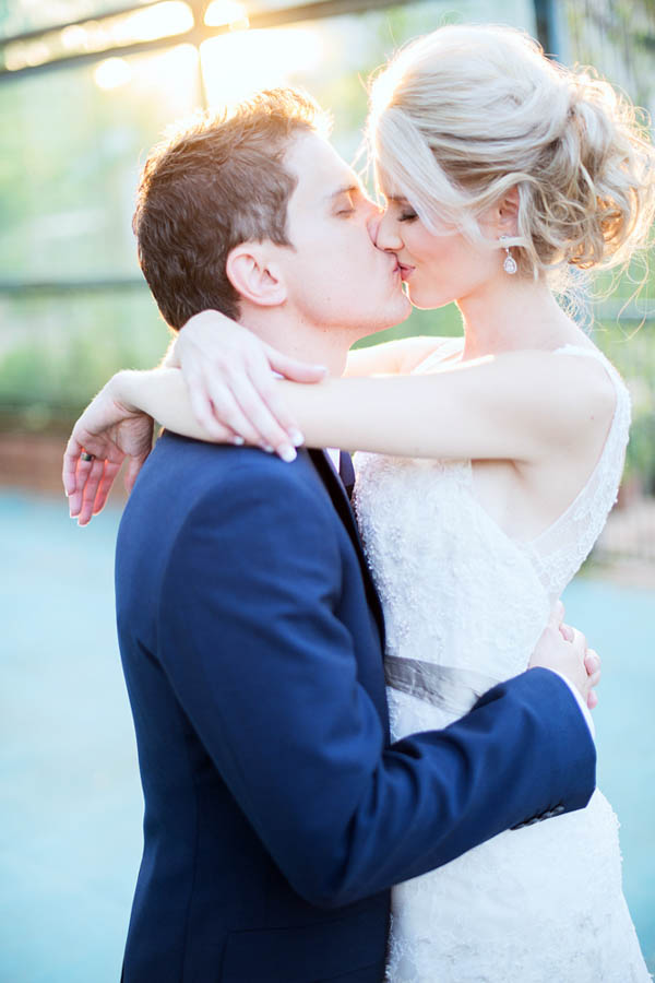 sweet bride and groom's kiss portrait sweet bride and groom's kiss portrait