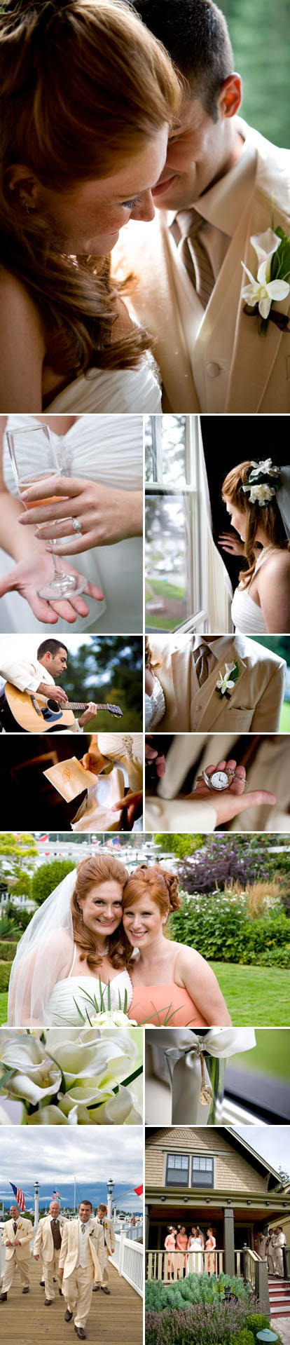 Roche Harbor Resort San Juan Island summer wedding