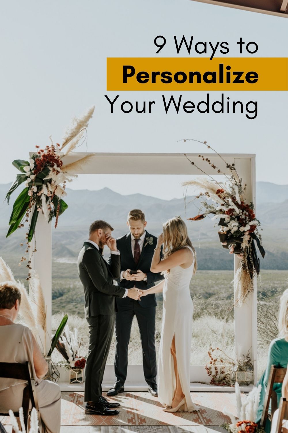 9 ways to personalize your wedding