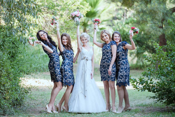 stylish navy lace bridesmaids' dresses stylish navy lace bridesmaids' dresses