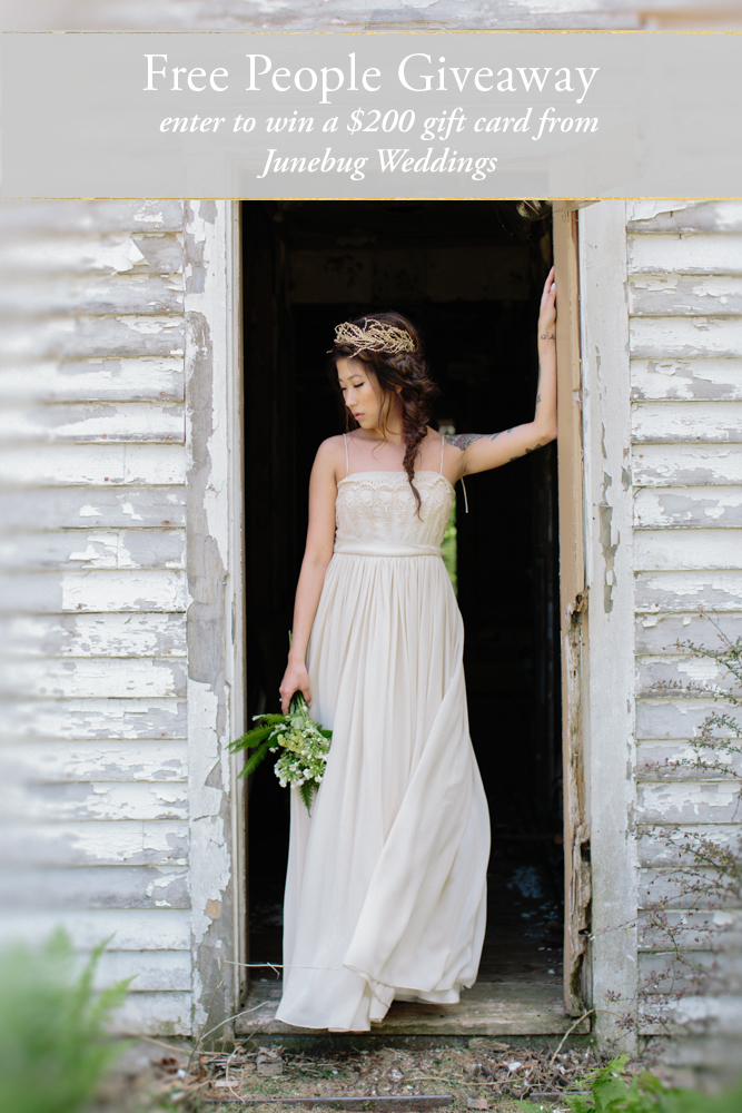 free people giveaway from junebug weddings